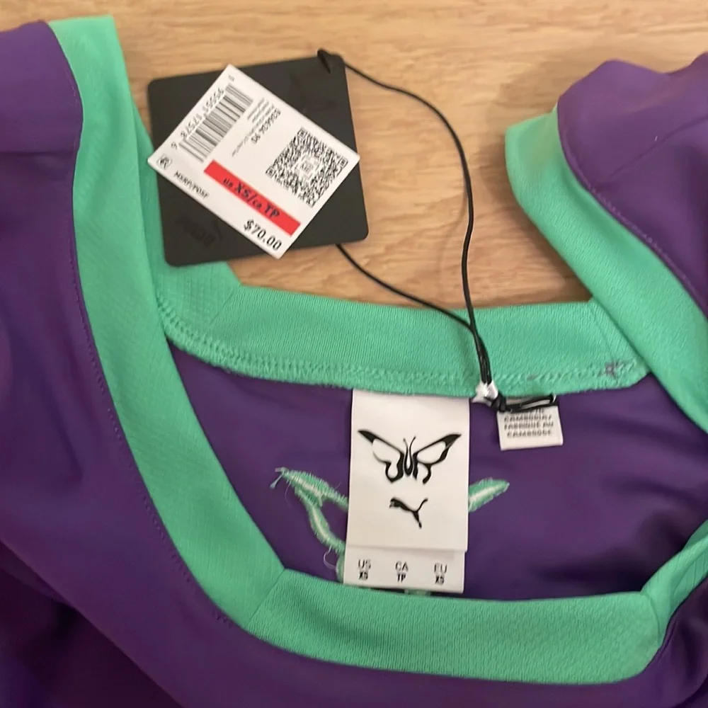 PUMA x Dua Lipa Crop Top Style Activewear Top, size XS - Picture 5 of 13